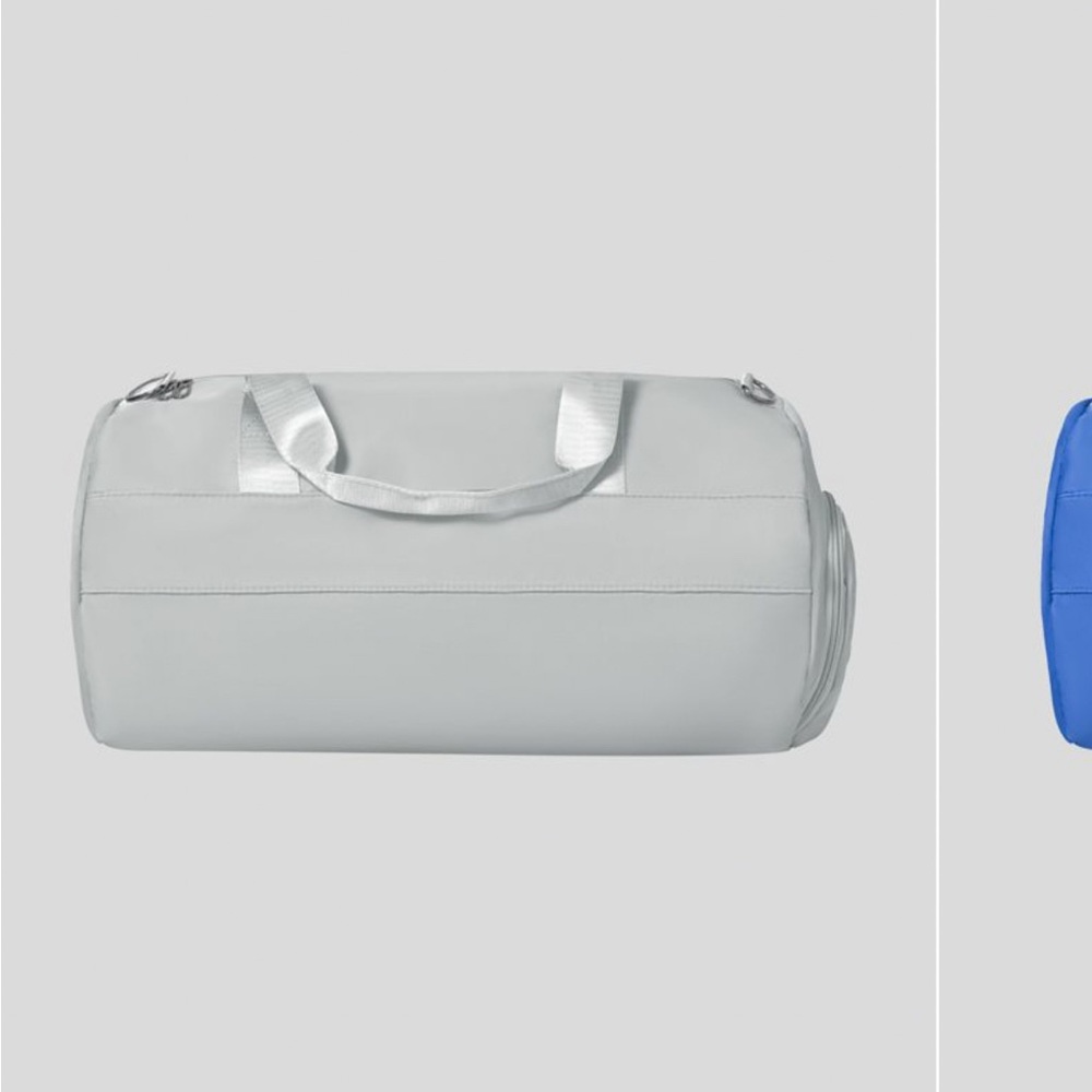 Halara Gray Duffel Bag